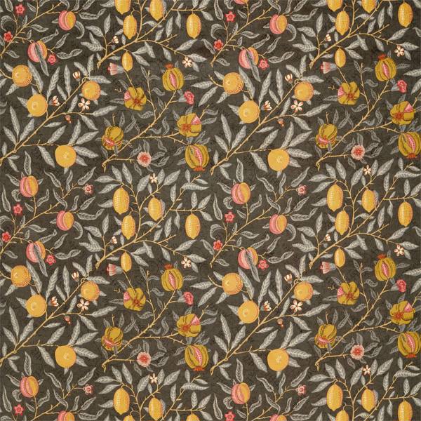 Morris and Co Tyg Fruit Velvet Walnut Bullrush