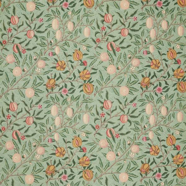 Morris and Co Tyg Fruit Velvet Privet Thyme