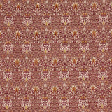 Morris and Co Tyg Snakeshead Velvet Crimson Saffron