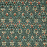 Morris and Co Tyg Snakeshead Velvet Thistle Russet
