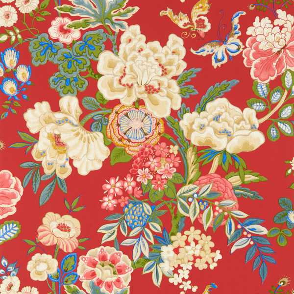 Emperor Peony Tapet — Sanderson
