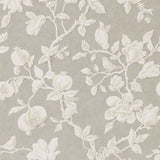 Sanderson Tapet Magnolia & Pomegranate Silver/Linen