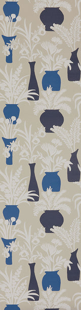Osborne and Little Tapet Amphora Indigo