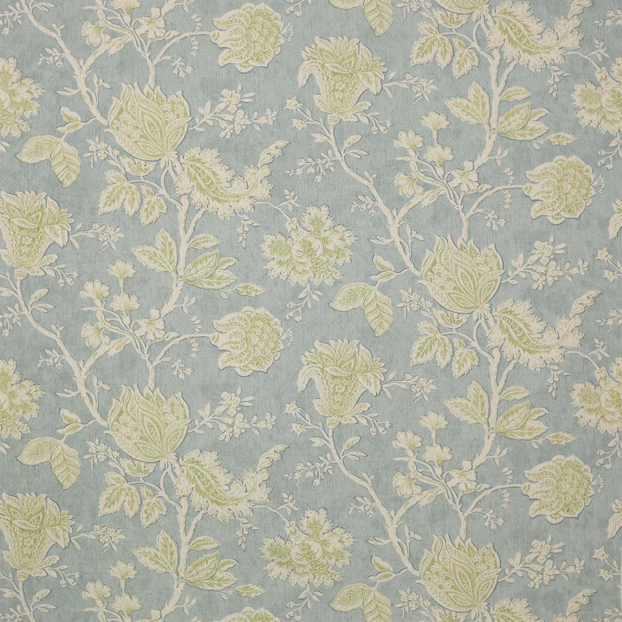 Colefax and Fowler Tyg Wyndham Aqua Green