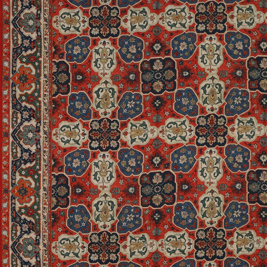 Colefax and Fowler Tyg Perseus Antique Red