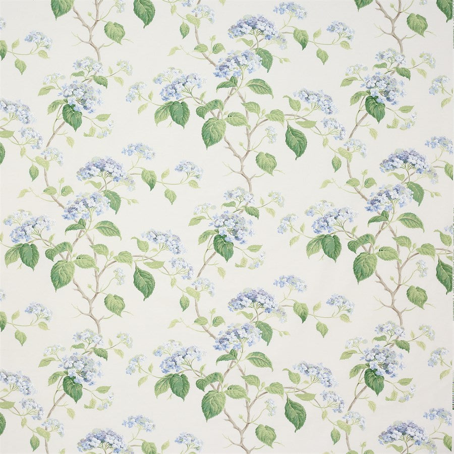 Colefax and Fowler Tyg Summerby Cotton Blue Grn