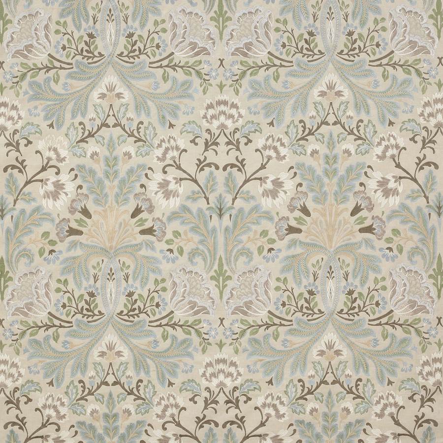 Colefax and Fowler Tyg Acantha Silver