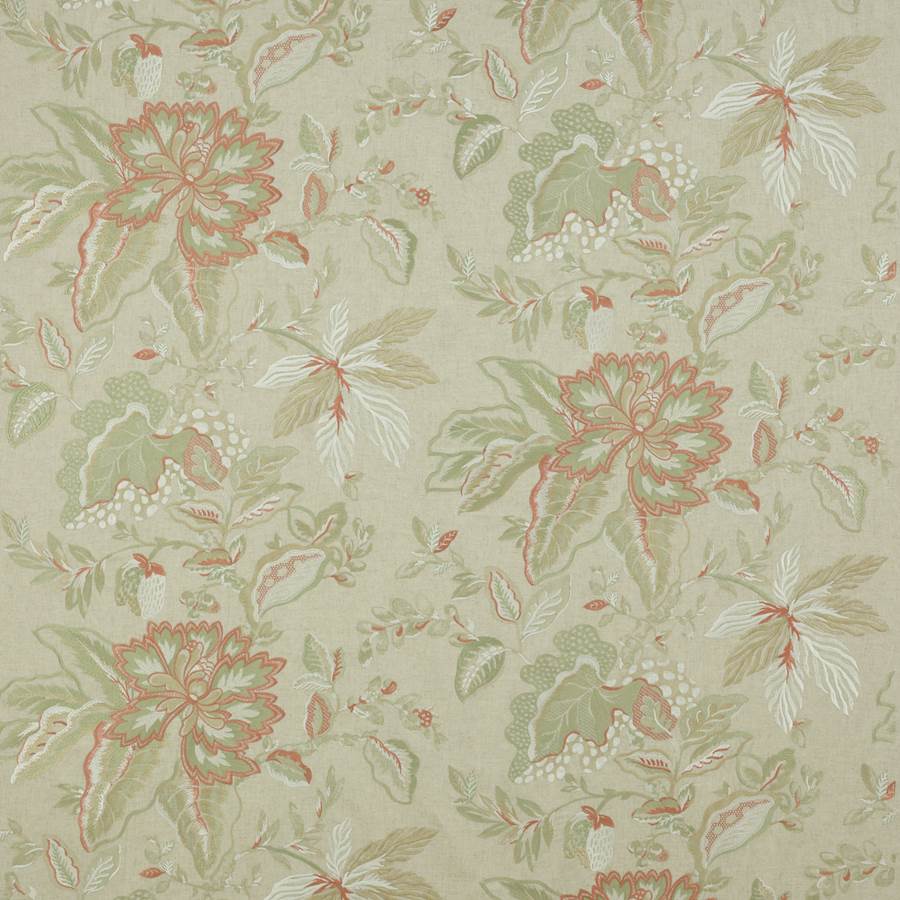 Colefax and Fowler Tyg Sumela Coral Leaf
