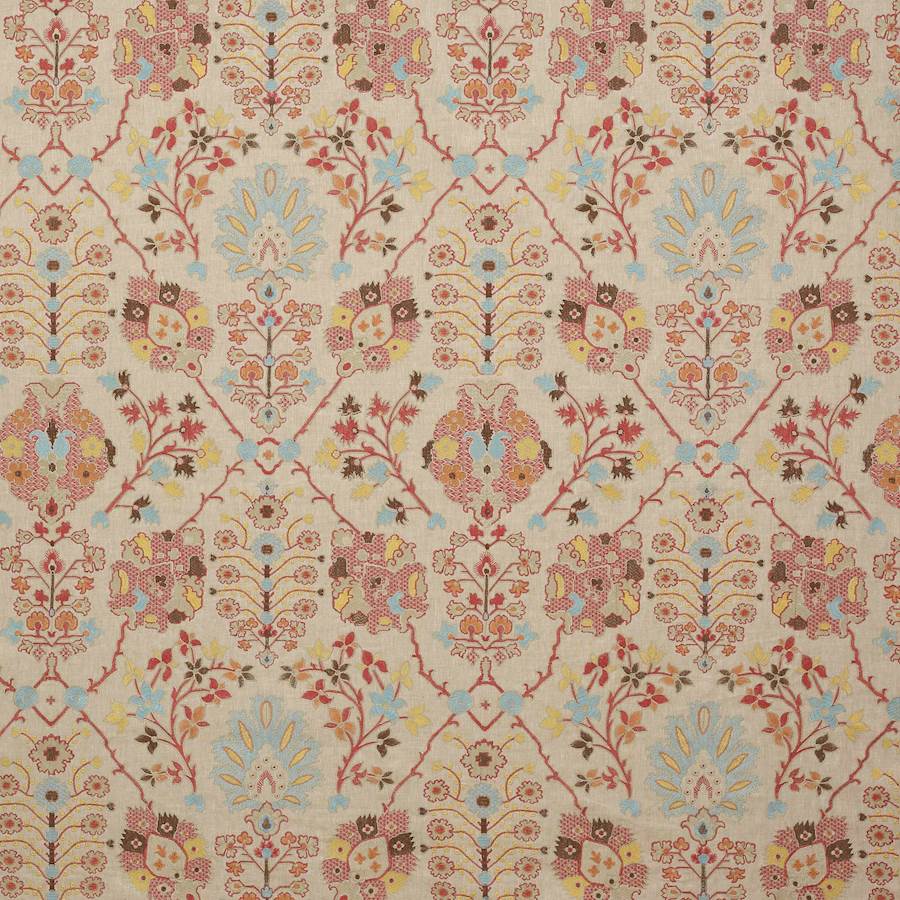 Colefax and Fowler Tyg Persis Coral