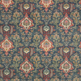 Colefax and Fowler Tyg Floriana Velvet Navy