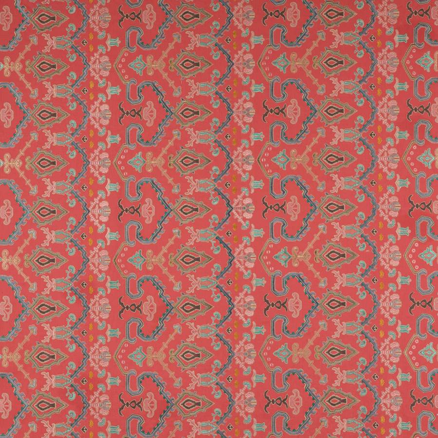 Colefax and Fowler Tyg Sintra Red