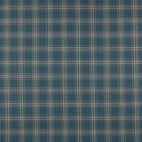 Colefax and Fowler Tyg Bowen Check Blue