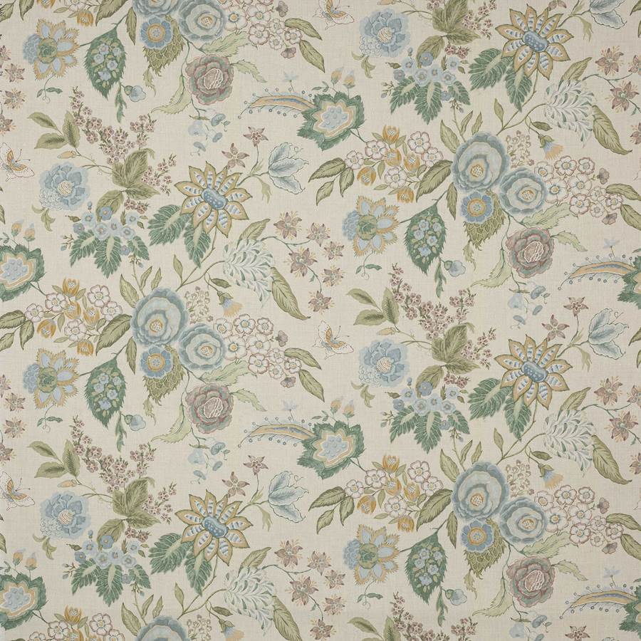 Colefax and Fowler Tyg Emmeline Old Blue