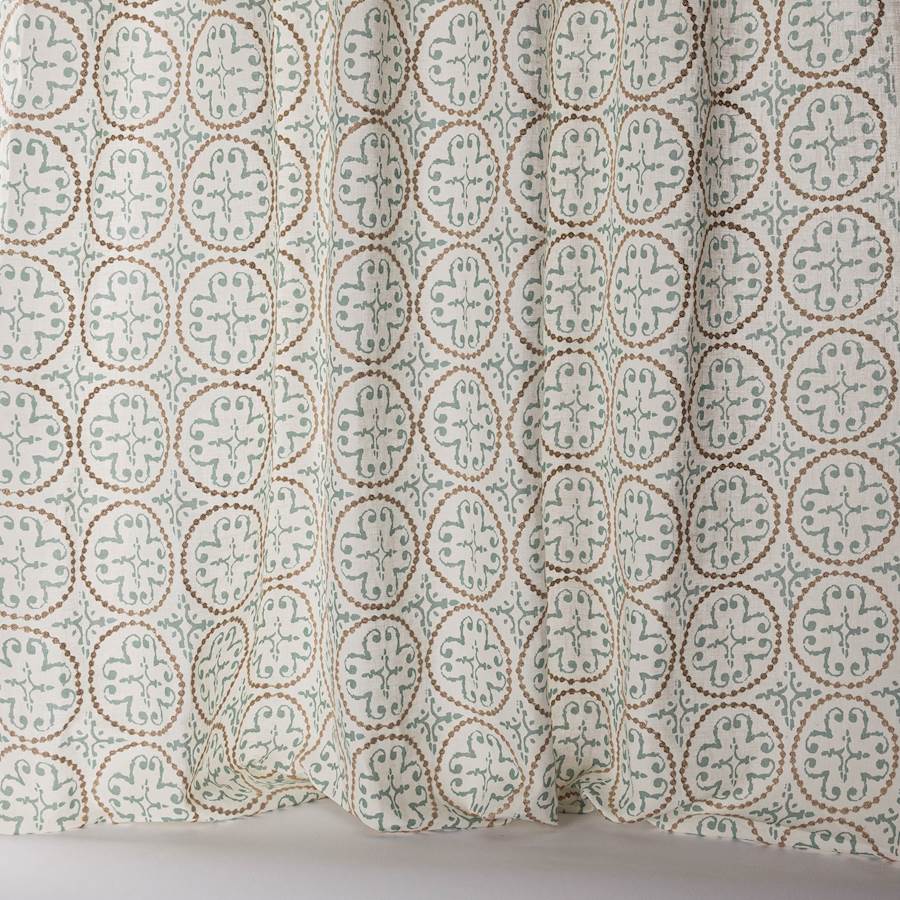 Colefax and Fowler Tyg Calabri Old Blue