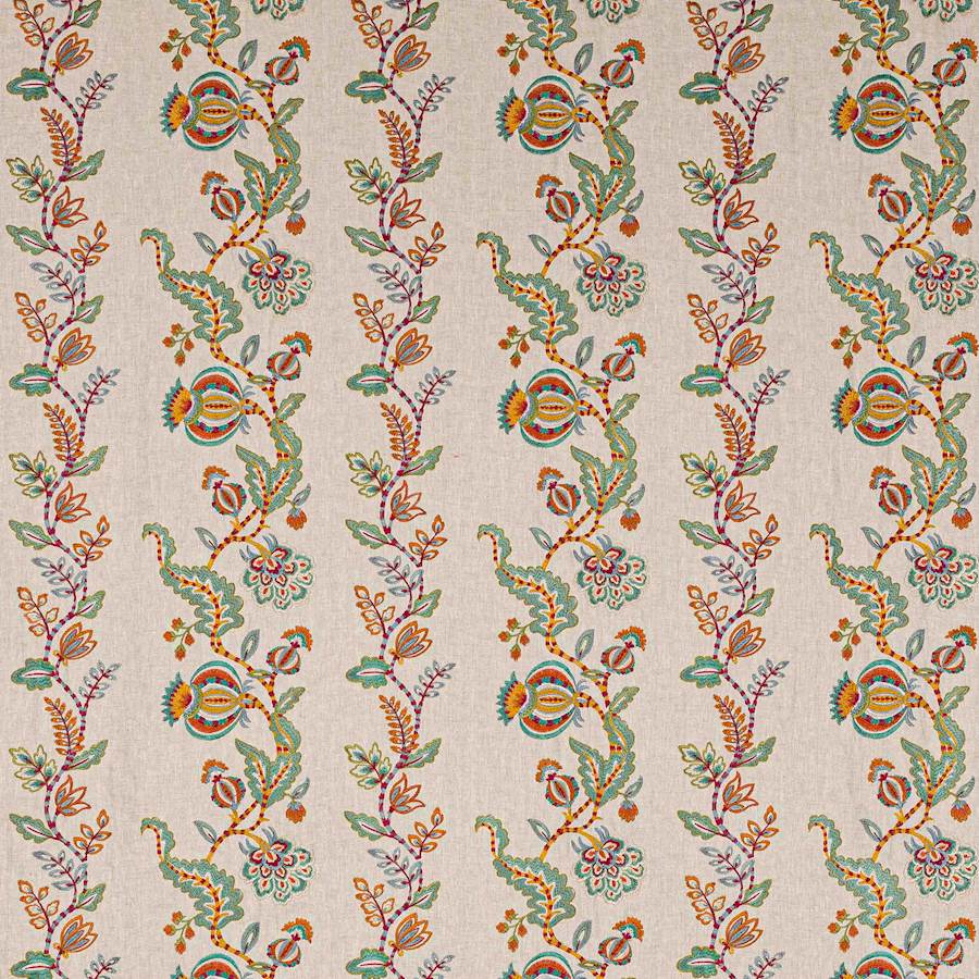 Colefax and Fowler Tyg Ariadne Russet Sage
