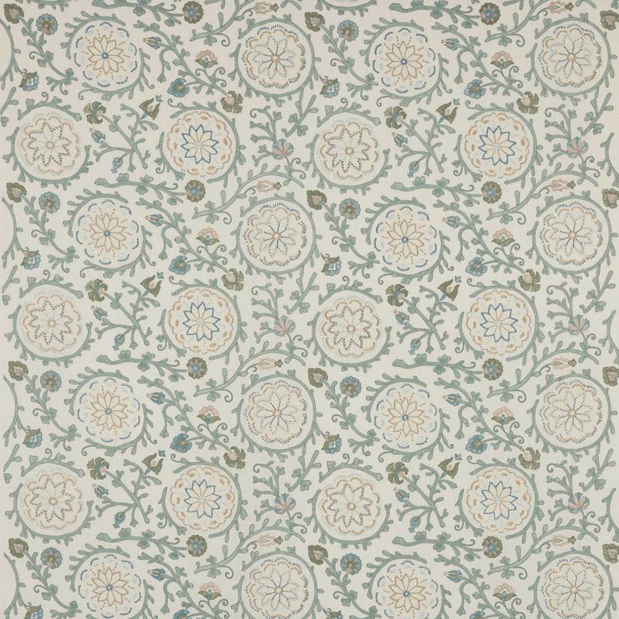Colefax and Fowler Tyg Caspian Old Blue