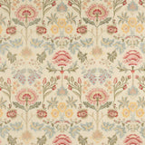 Colefax and Fowler Tyg Dianthus Red Green
