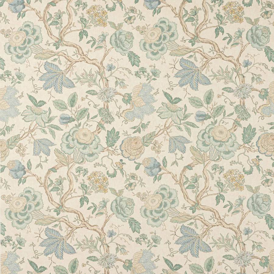 Colefax and Fowler Tyg Mariella Old Blue