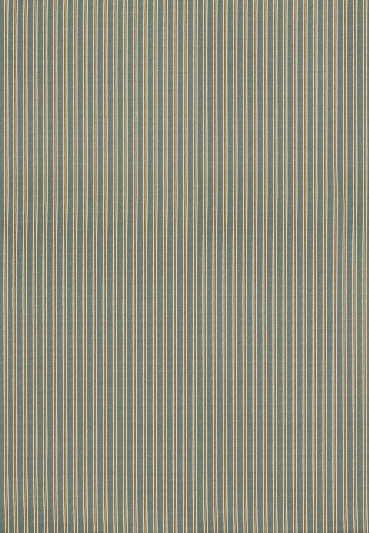 Somerton Stripe H Teal/Ochre tyg