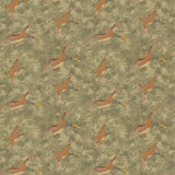 Forest Ducks H Lovat tyg