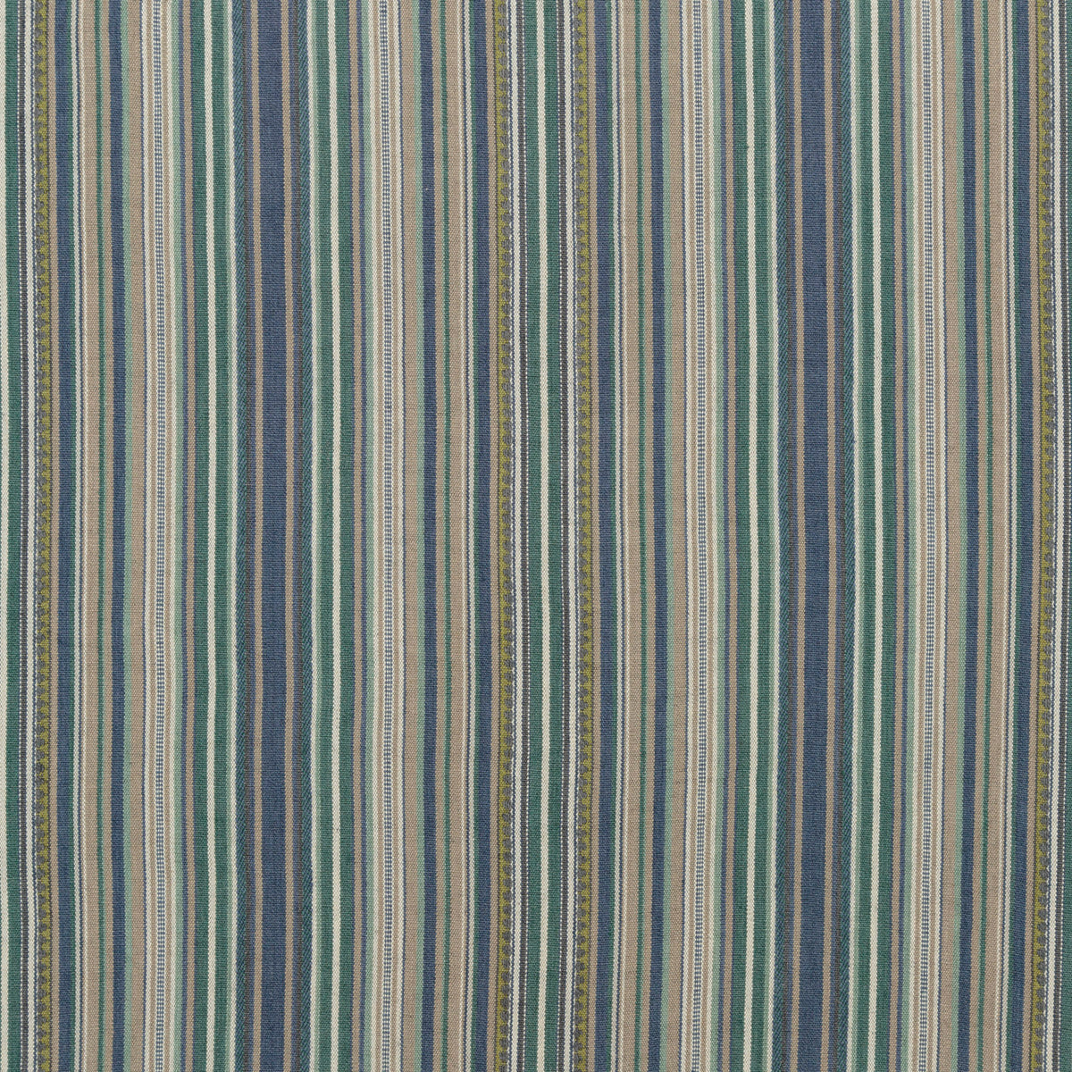Tapton Stripe R Teal/Indigo tyg