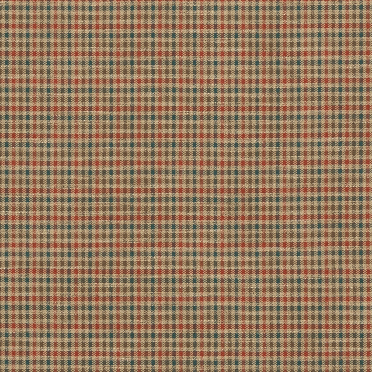 Babington Check H Teal/Spice tyg