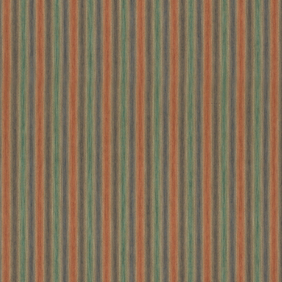 Shepton Stripe H Tyg — Mulberry Home Teal/Spice