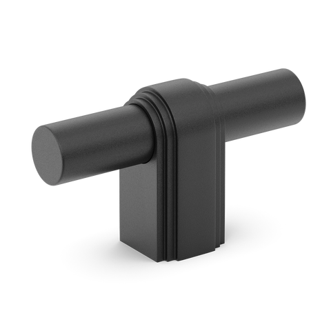 Gaumont T-bar handtag — Armac Martin — Matt svart lack - MBL