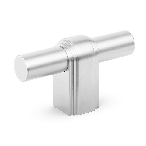 Gaumont T-bar handtag — Armac Martin — Satin krom - SCP