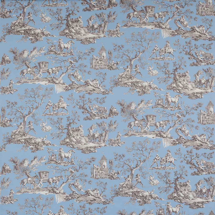 Manuel Canovas Tyg La Musardiere Bleuet