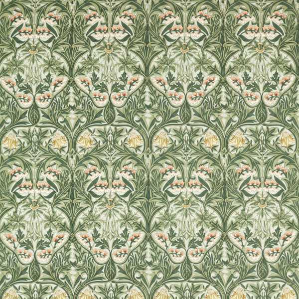 Bluebell Tyg — Emery Walker`s House Fabric Collection — Morris & Co