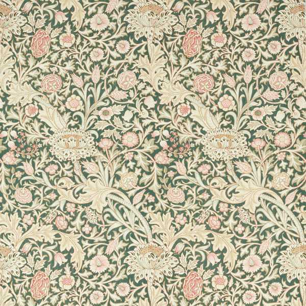 Morris and Co Tapet Trent Wallpaper Teal