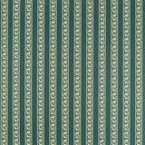 Morris and Co Tyg Red Car Stripe Emery Blue
