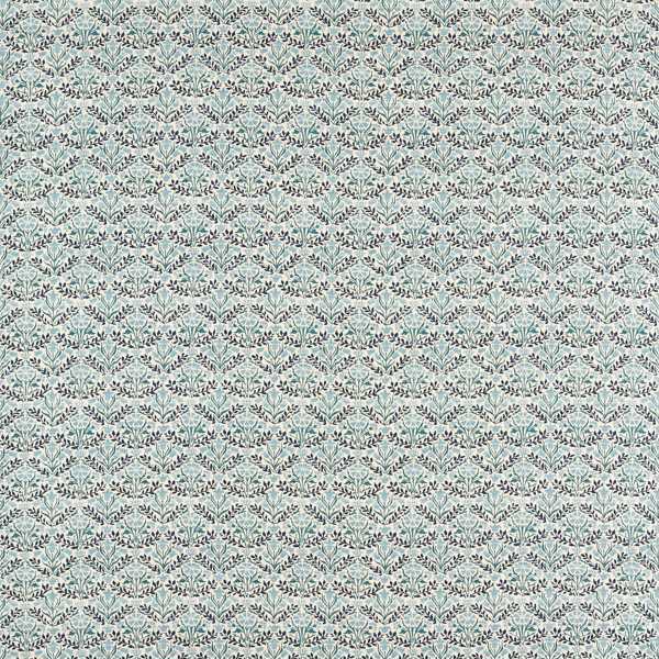 Morris and Co Tyg Bellflowers Mineral Blue