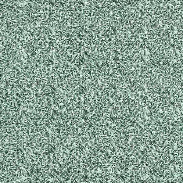 Morris and Co Tyg Yew & Aril — Little Book of Morris Fabrics Seagreen