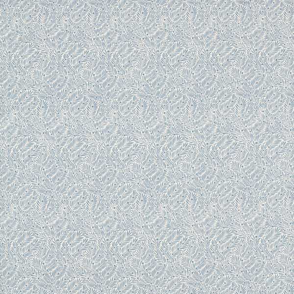 Morris and Co Tyg Yew & Aril — Little Book of Morris Fabrics Mineral Blue