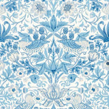 Morris and Co Tapet Simply Strawberry Thief Woad