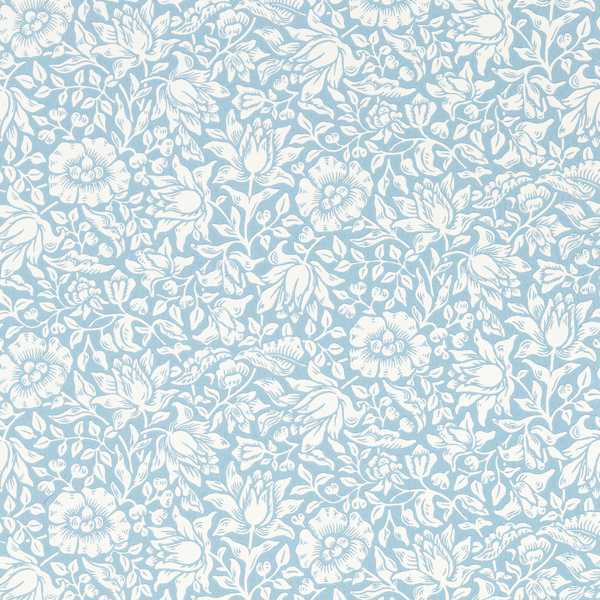 Morris and Co Tapet Mallow Powder Blue
