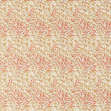 Morris and Co Tyg Willow Bough — Simply Morris Fabrics Russet Ochre