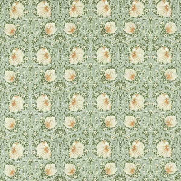 Morris and Co Tyg Pimpernel — Simply Morris Fabrics Bayleaf Manilla