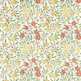Morris and Co Tyg Fruit — Simply Morris Fabrics Leaf Green Madder