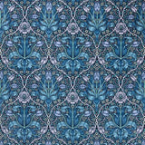 Spring Thicket (Velvet) Midnight Lilac — Morris & Co tygprov