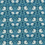 Morris and Co Tyg Pimpernel — Bedford Park Fabrics Midnight Opal