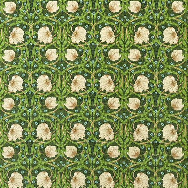 Pimpernel (Velvet) Tyg — Morris & Co