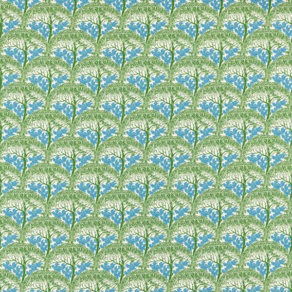 Morris and Co Tyg The Savaric Garden Green