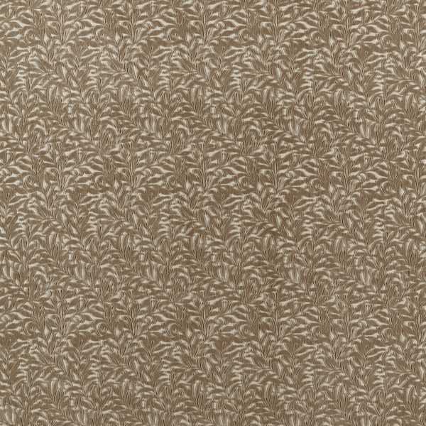 Morris and Co Tyg Willow Boughs Caffoy Velvet Muddy Warren
