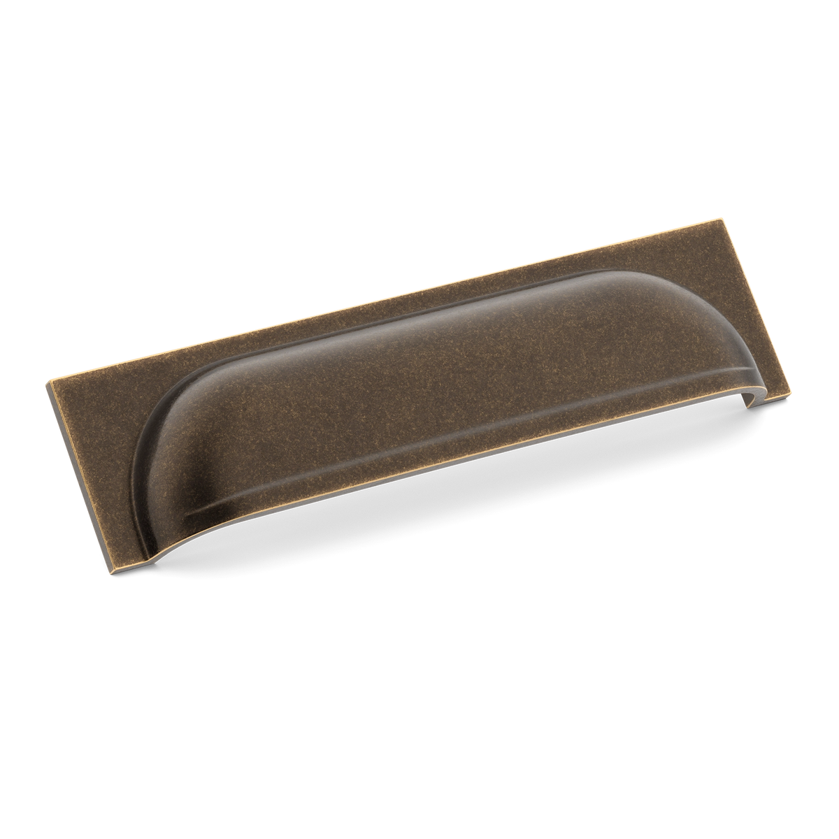 Armac Martin Queslett Finger Pull – Mörk antik mässing