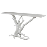 Big Sur Console Table - Matte White - undefined