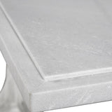 Big Sur Console Table - Matte White - undefined