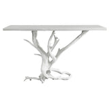 Big Sur Console Table - Matte White - undefined